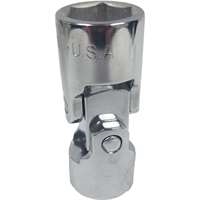 SK Hand Tool 40517 - 17mm 6PT Flex Chrome Socket - 3/8" Drive